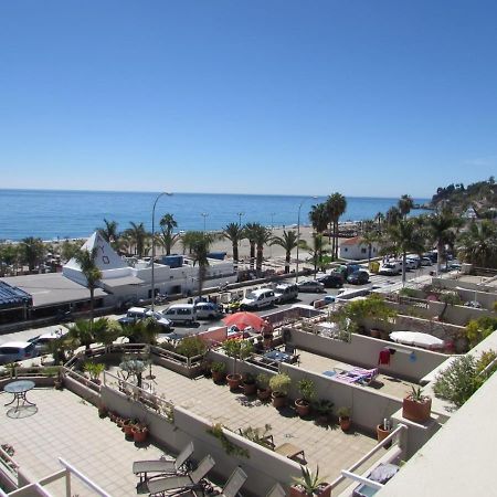 Apartamento Nerja 1ª linea de Playa de Burriana , terraza grande al mar Exterior foto